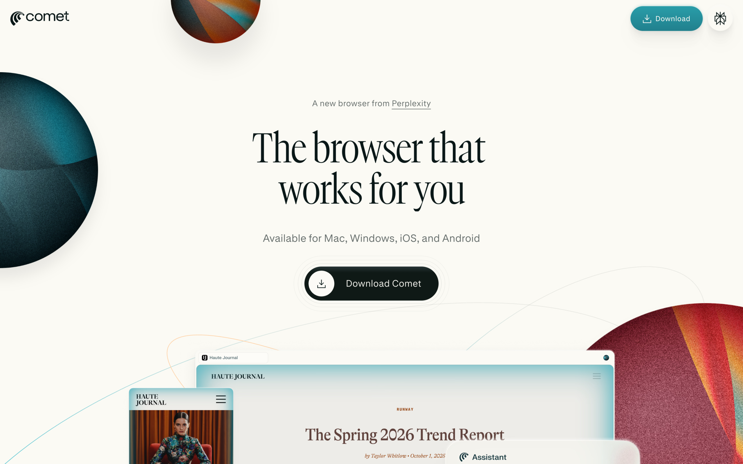 Perplexity Comet — 검색 엔진이 브라우저가 된 형태