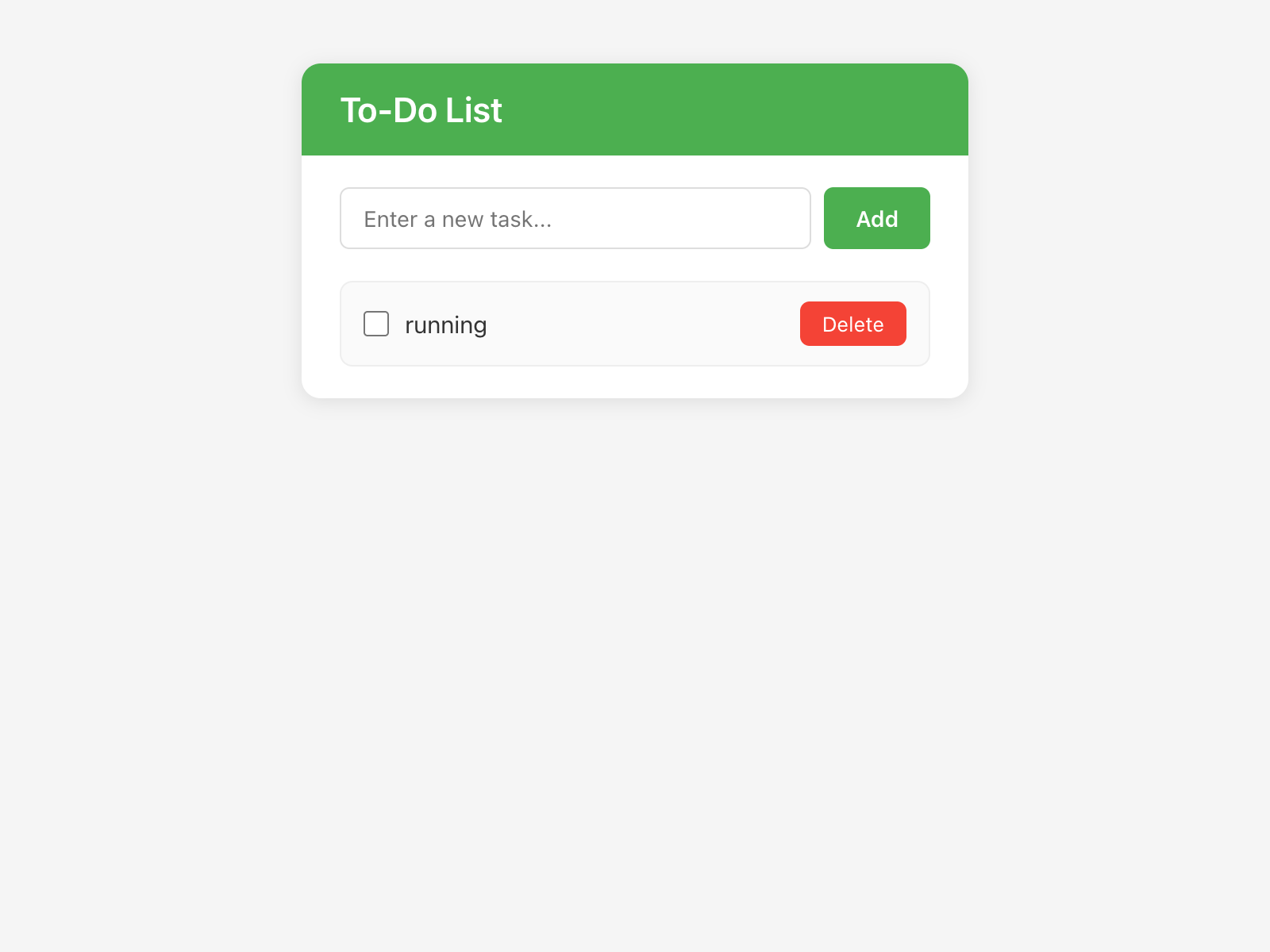 Gemini to-do list app